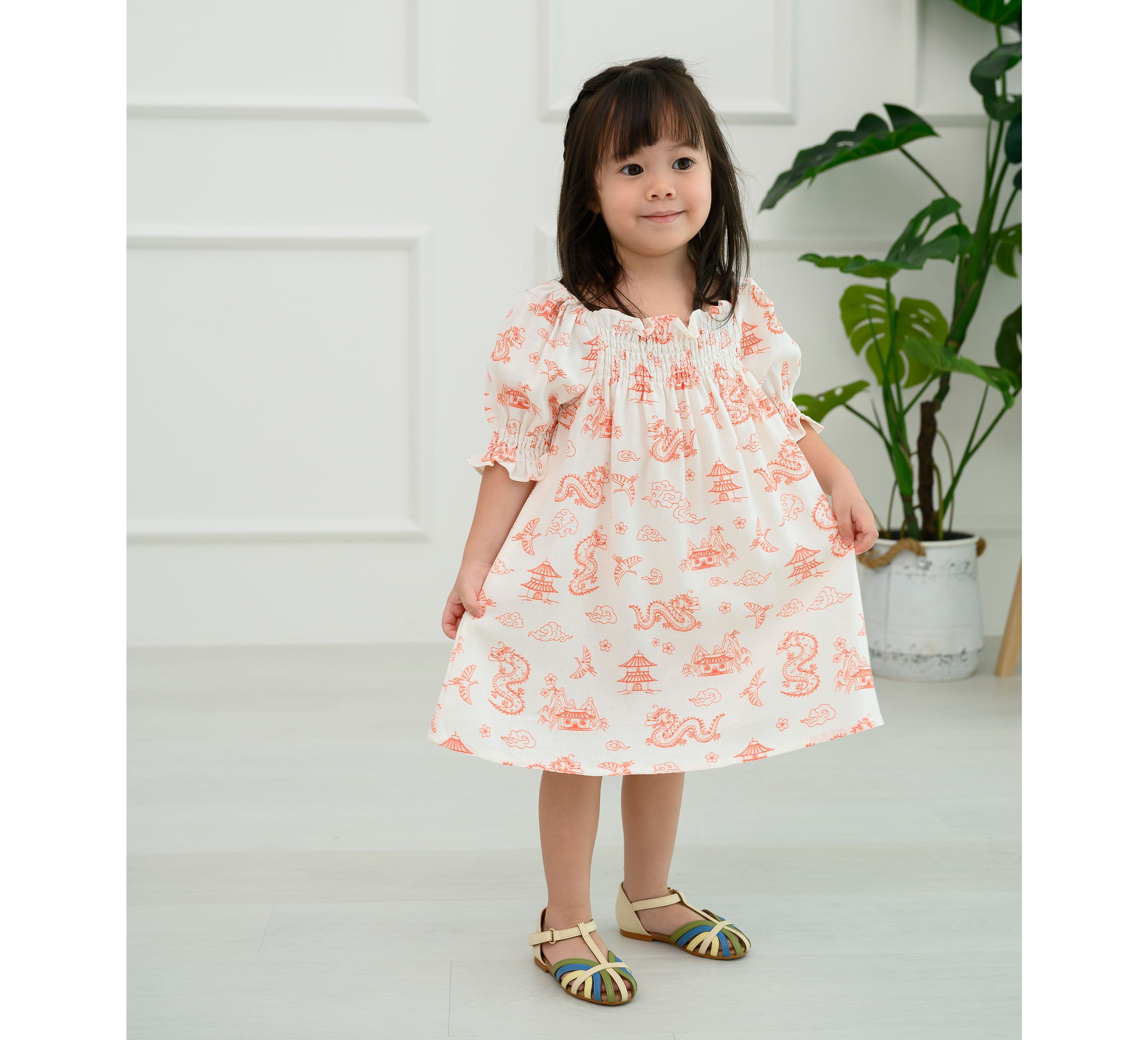 Frock and deals sandal