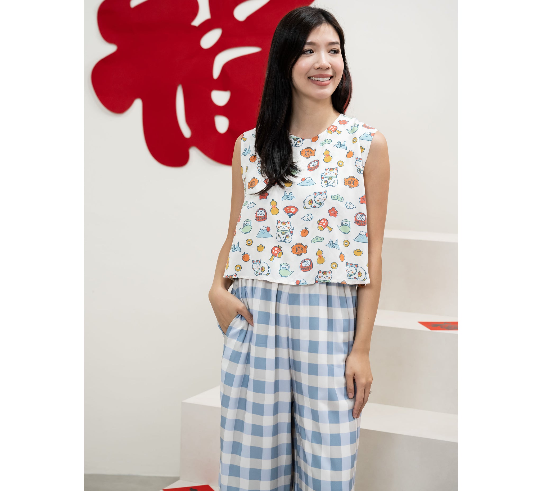 The Fortune Club Edith One-Piece Jumpsuit (CNY2025