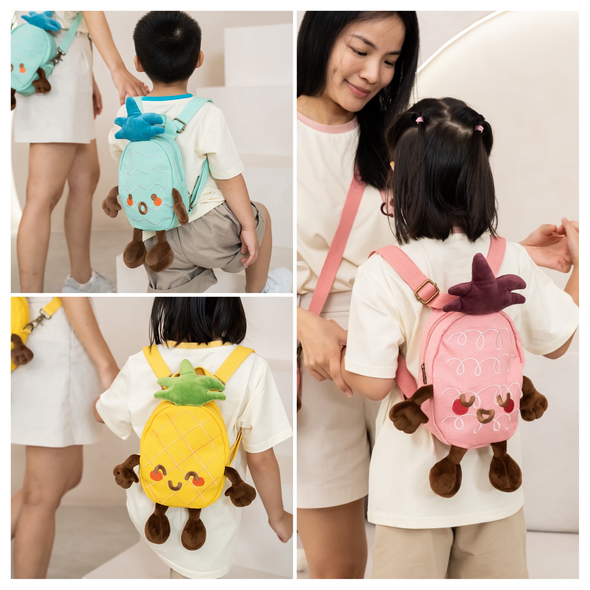 apolina kids■Heni Backpack Patchwork apolina kids□Heni Backpack Patchwork （Embroidered