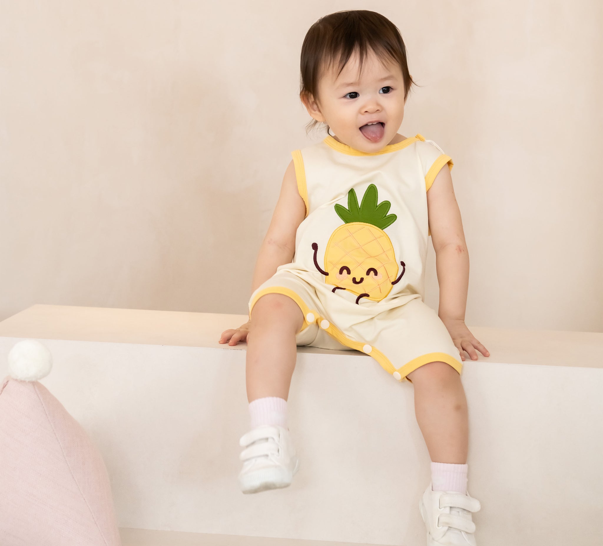 Pineapple romper baby on sale